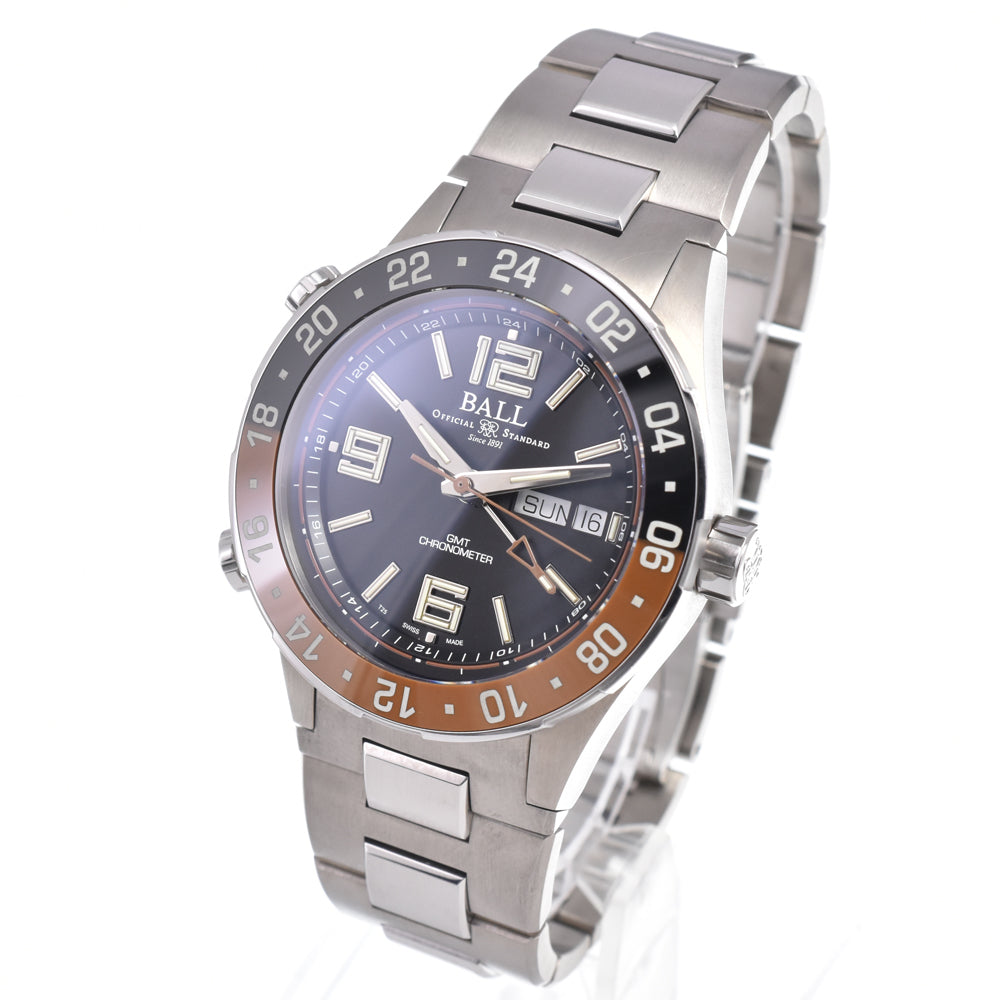 BALLWATCH Roadmaster Marine GMT DG3030B-S3CJ-BK 1000 world limited black Dial Automatic Men's
 Watch D#148537