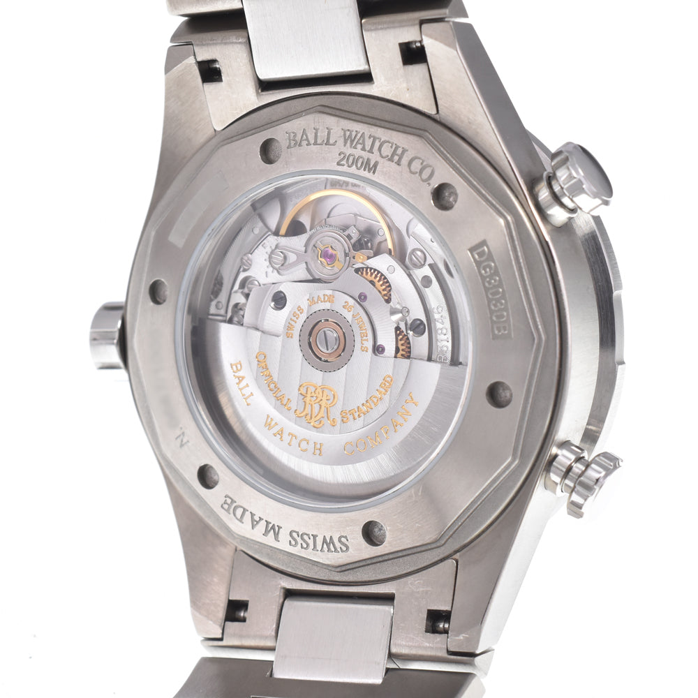 BALLWATCH Roadmaster Marine GMT DG3030B-S3CJ-BK 1000 world limited black Dial Automatic Men's
 Watch D#148537