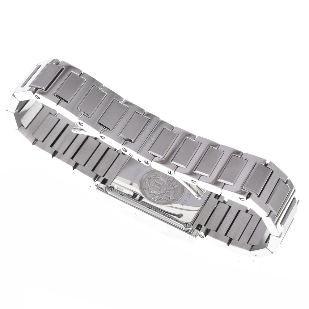 with paper HERMES tandem TA1.230 Diamond Bezel Silver Dial Quartz Ladies
 Watch N#148538