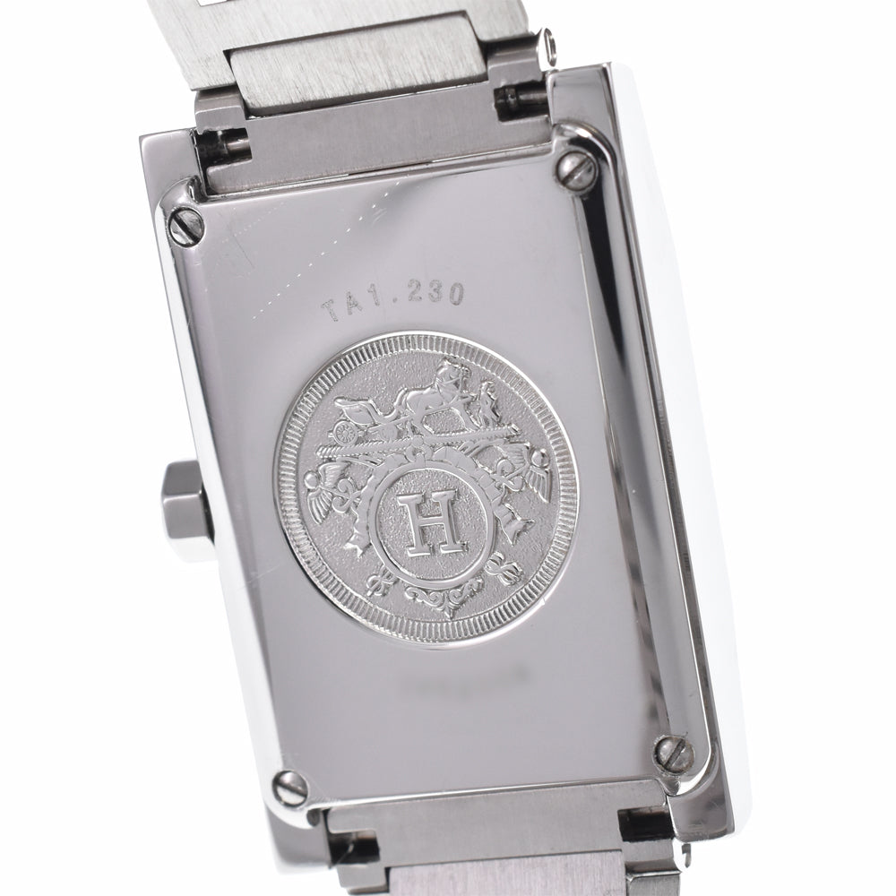 with paper HERMES tandem TA1.230 Diamond Bezel Silver Dial Quartz Ladies
 Watch N#148538