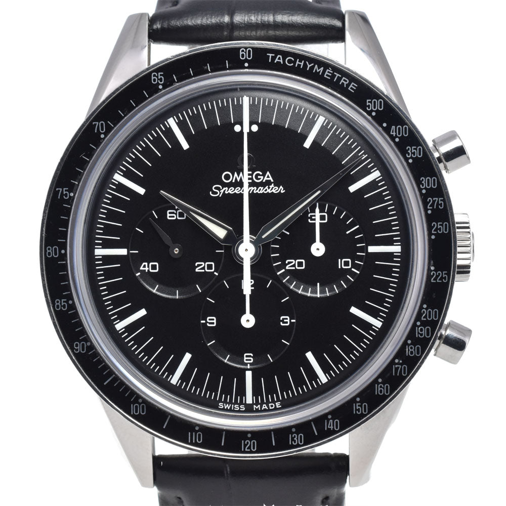with paper OMEGA Speedmaster Moonwatch First Omega In Space 311.32.40.30.01.001 black Dial Hand Winding Men's
 Watch O#148550