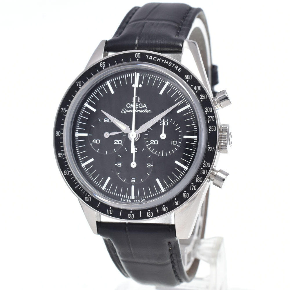 with paper OMEGA Speedmaster Moonwatch First Omega In Space 311.32.40.30.01.001 black Dial Hand Winding Men's
 Watch O#148550