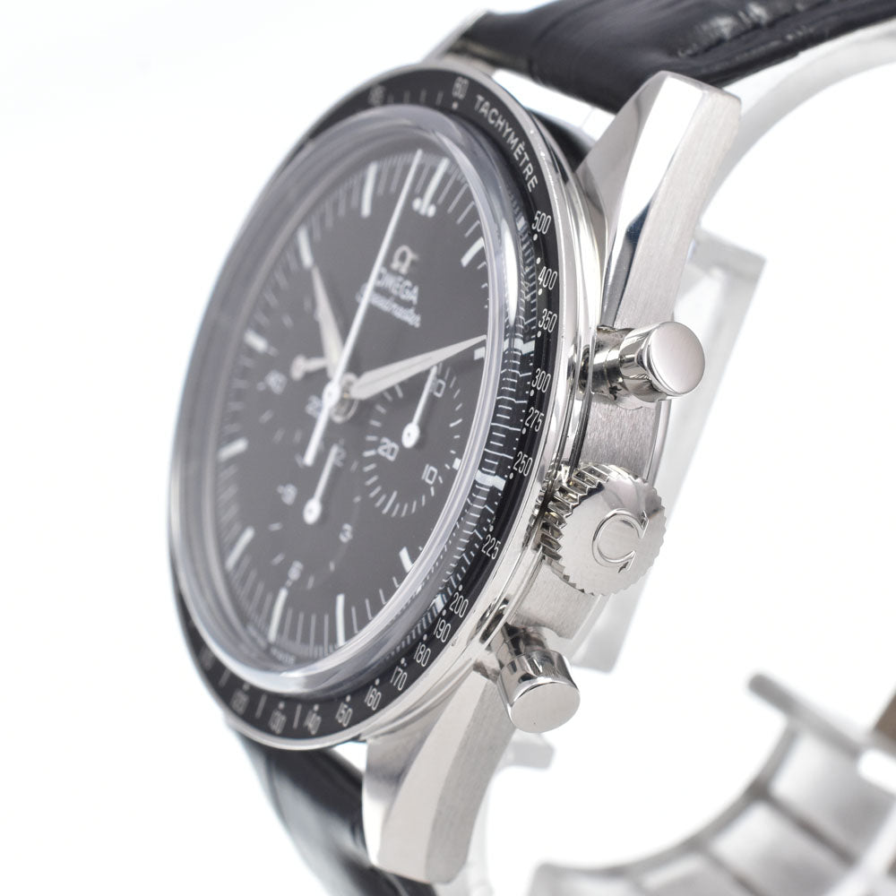 with paper OMEGA Speedmaster Moonwatch First Omega In Space 311.32.40.30.01.001 black Dial Hand Winding Men's
 Watch O#148550
