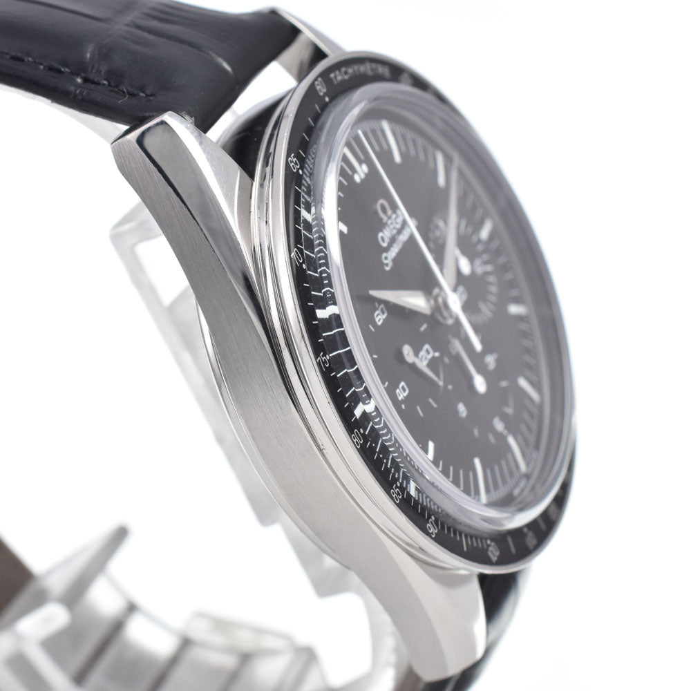 with paper OMEGA Speedmaster Moonwatch First Omega In Space 311.32.40.30.01.001 black Dial Hand Winding Men's
 Watch O#148550