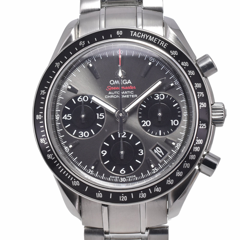 with paper OMEGA Speedmaster 323.30.40.40.06.001 gray Dial Automatic Men's
 Watch N#148551