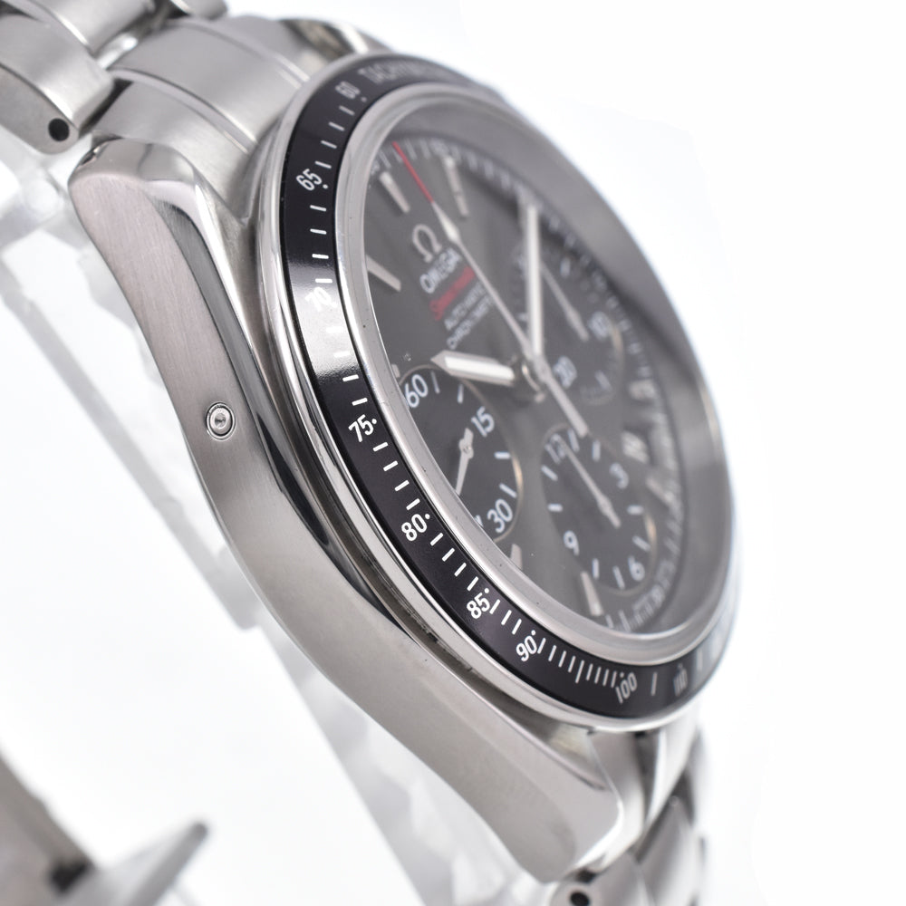 with paper OMEGA Speedmaster 323.30.40.40.06.001 gray Dial Automatic Men's
 Watch N#148551
