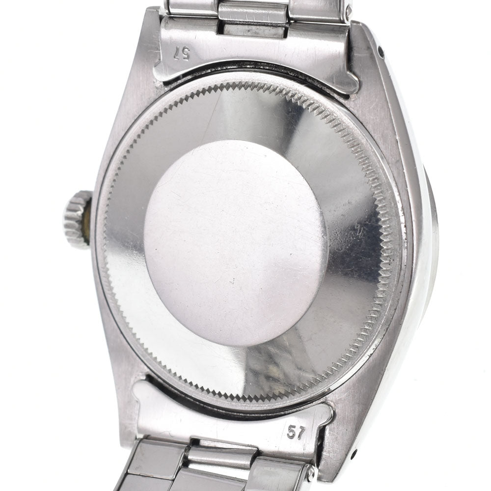 with paper ROLEX Oyster perpetual date 1501 vintage Cal.1560 Silver Dial Automatic Men's
 Watch M#148555