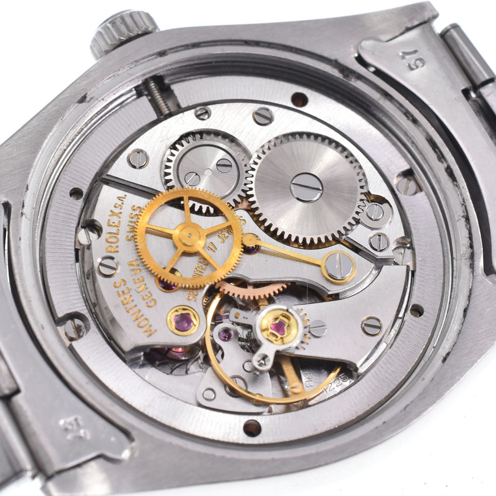ROLEX Oyster Date Precision 6694 vintage Cal.1225 Silver Dial Hand Winding Men's
 Watch N#148557