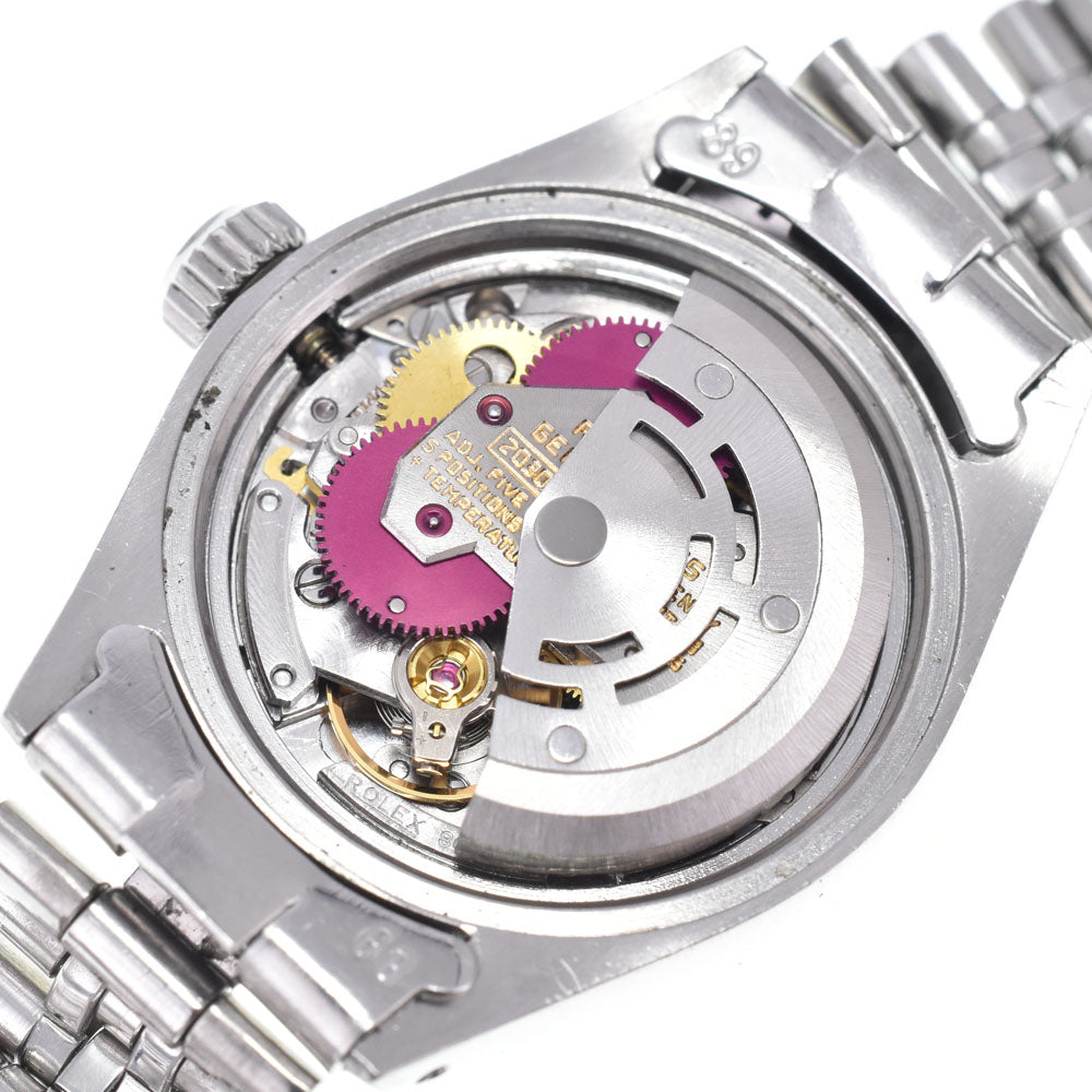 ROLEX Oyster Perpetual Date 6917/4 vintage Cal.2030 Long Memory Silver Dial Automatic Ladies
 Watch N#148560