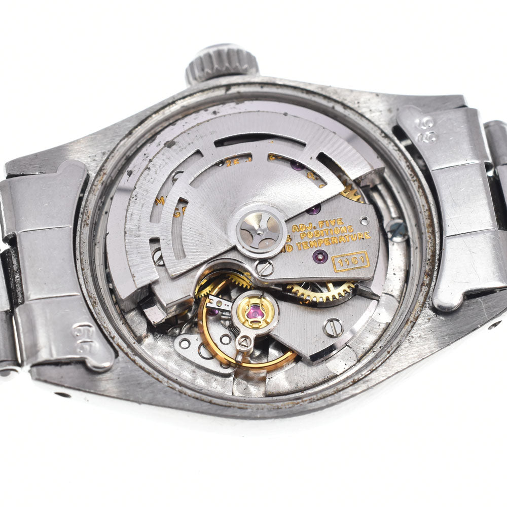 ROLEX Oyster perpetual date 6517 vintage WG bezel Cal.1161 Silver Dial Automatic Ladies
 Watch N#148564