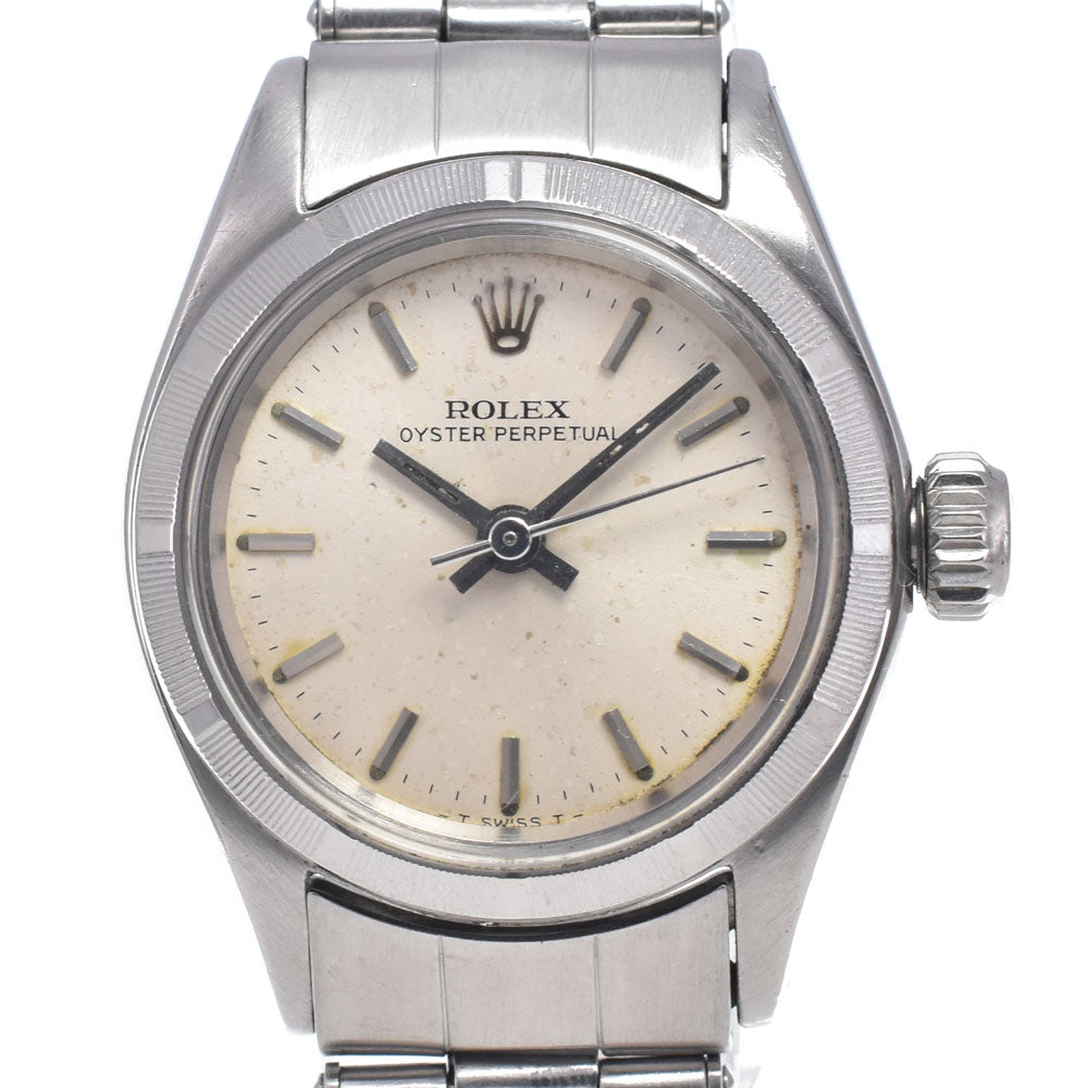 ROLEX Oyster perpetual 6623 Cal.2030 Silver Dial Automatic Ladies
 Watch N#148567