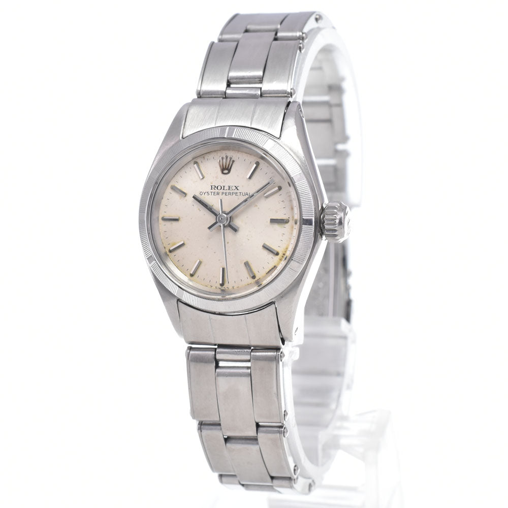 ROLEX Oyster perpetual 6623 Cal.2030 Silver Dial Automatic Ladies
 Watch N#148567