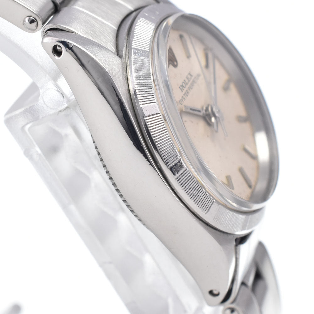ROLEX Oyster perpetual 6623 Cal.2030 Silver Dial Automatic Ladies
 Watch N#148567