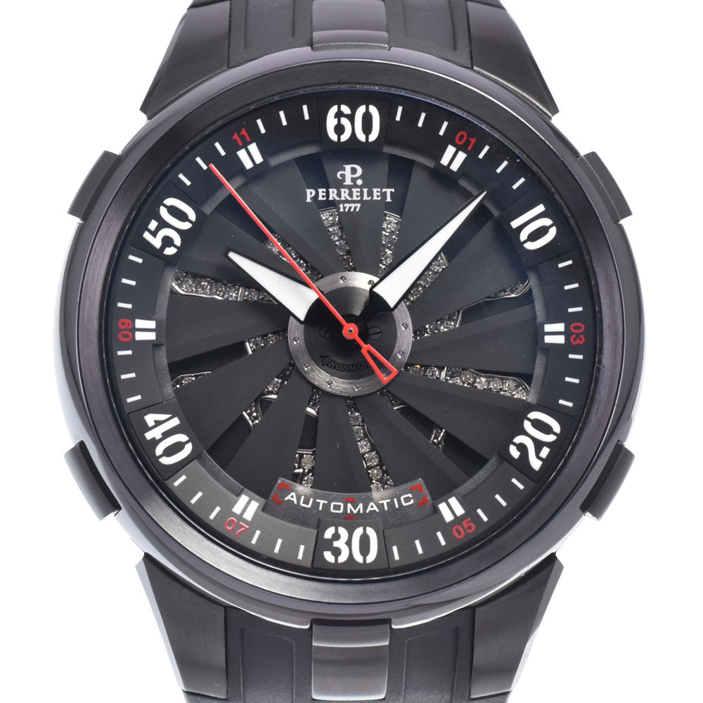 with paper PERRELET Turbine XL Toxic A4023/A0152 black Dial Automatic Men's
 Watch N#148569