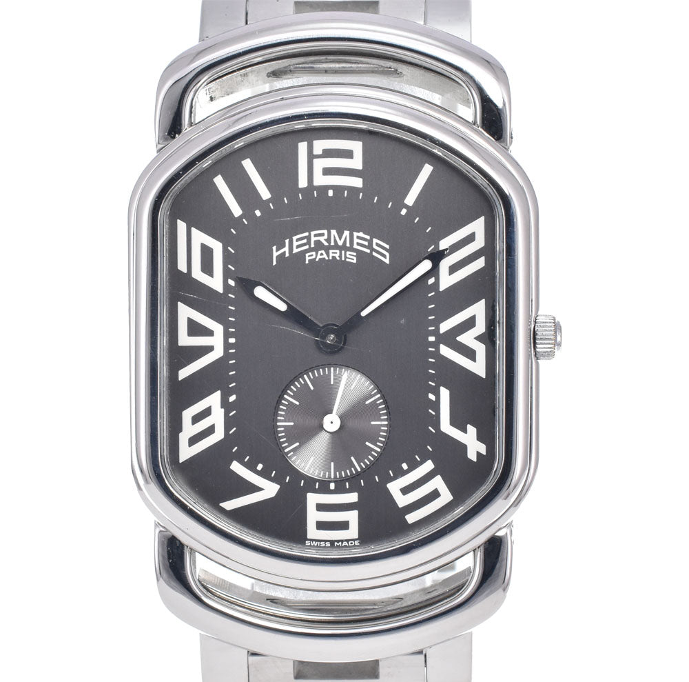 HERMES Rally RA1.810 Small second D-buckle gray Dial Quartz Men's
 Watch O#148570
