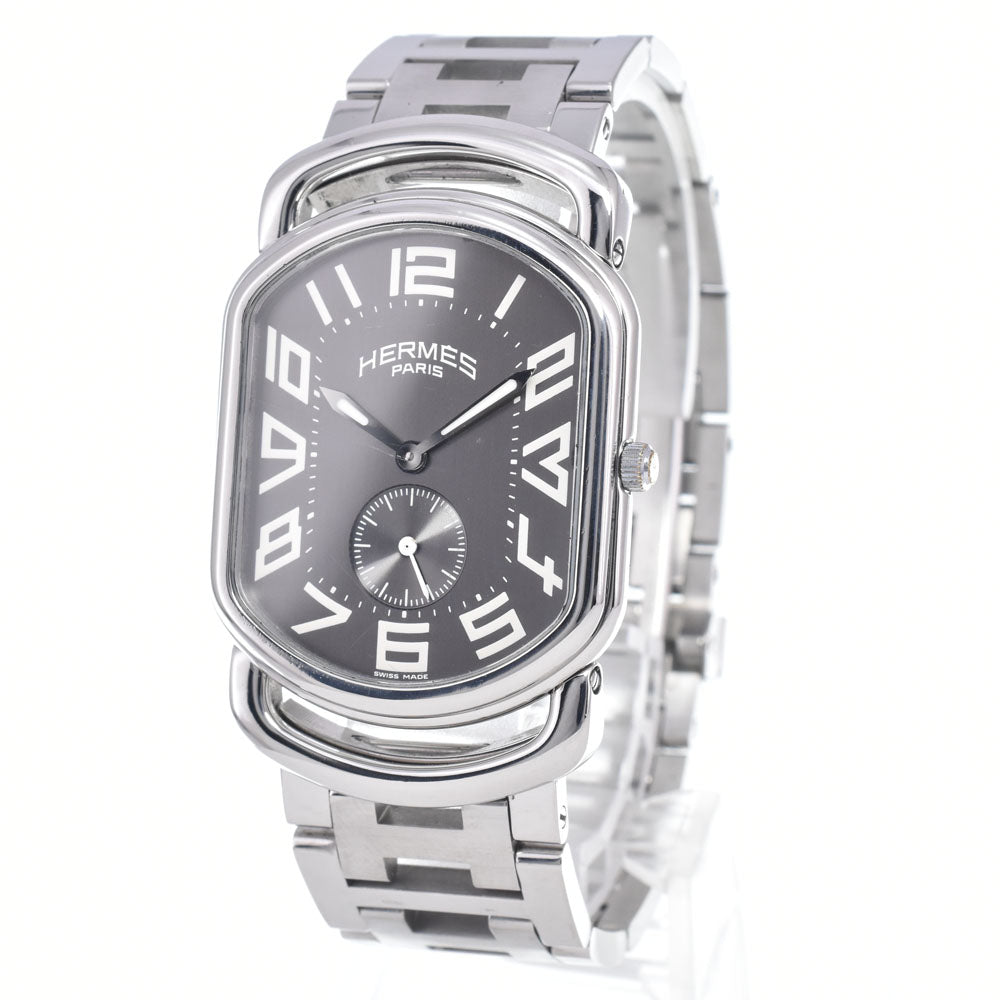 HERMES Rally RA1.810 Small second D-buckle gray Dial Quartz Men's
 Watch O#148570