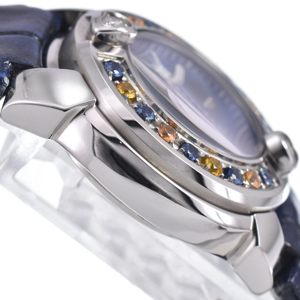 SEIKO Milagro 4J45-0AH0 / SRXJ029 Baselworld Limited Edition Diamond Blue shell Dial Quartz Ladies
 Watch N#148573