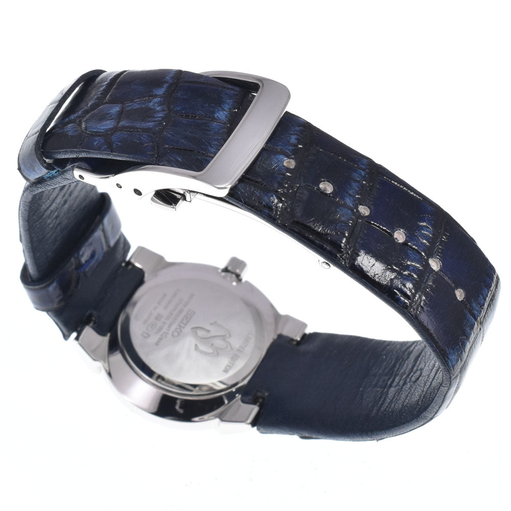 SEIKO Milagro 4J45-0AH0 / SRXJ029 Baselworld Limited Edition Diamond Blue shell Dial Quartz Ladies
 Watch N#148573