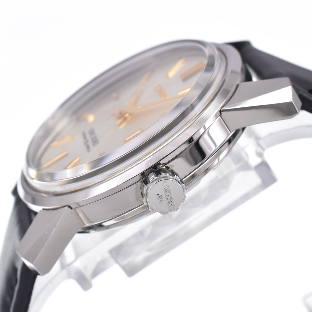with paper SEIKO King Seiko SDKA003/6L35-00F0 Standard design limited edition Silver Dial Automatic Men's
 Watch M#148576