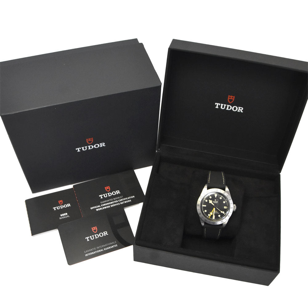 with paper TUDOR Black Bay Pro M79470 GMT black Dial Automatic Men's
 Watch M#148578