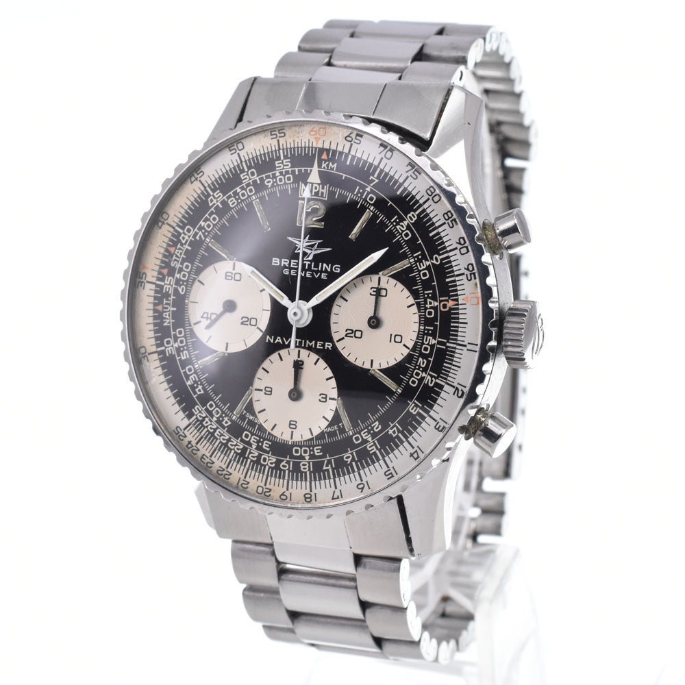 BREITLING Navitimer Second Ref.806 vintage Cal. Venus 178 black Dial Hand Winding Men's
 Watch Z#148588