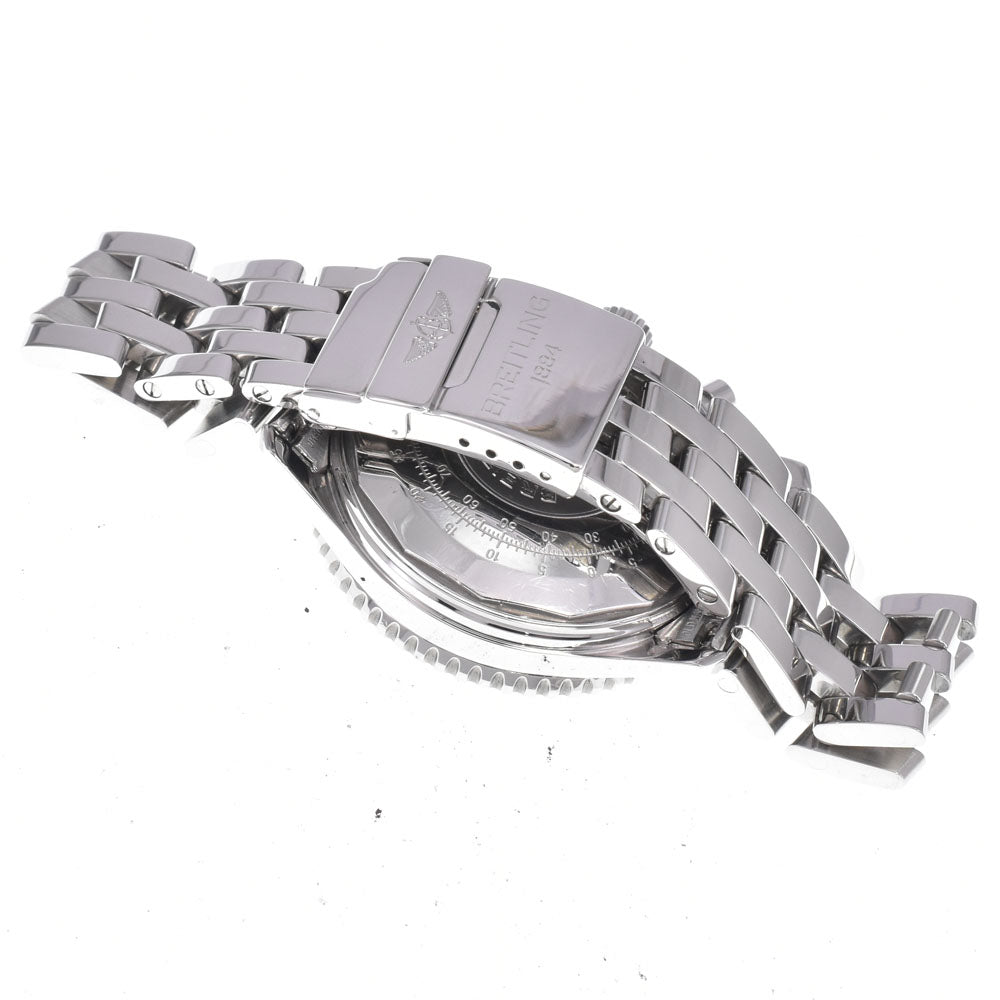 with paper BREITLING Old Navi Timer A13022 Chronograph Silver Dial Automatic Men's
 Watch Q#148589