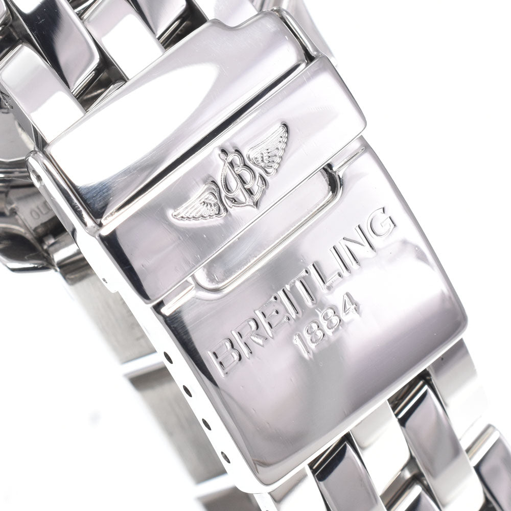 with paper BREITLING Old Navi Timer A13022 Chronograph Silver Dial Automatic Men's
 Watch Q#148589