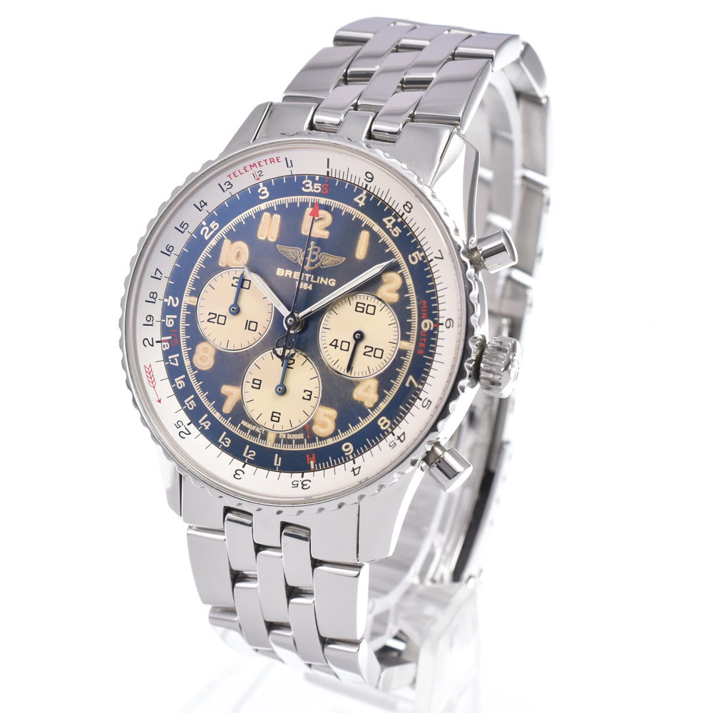 BREITLING Navitimer 92 A30022 Chronograph blue Dial Automatic Men's
 Watch N#148590