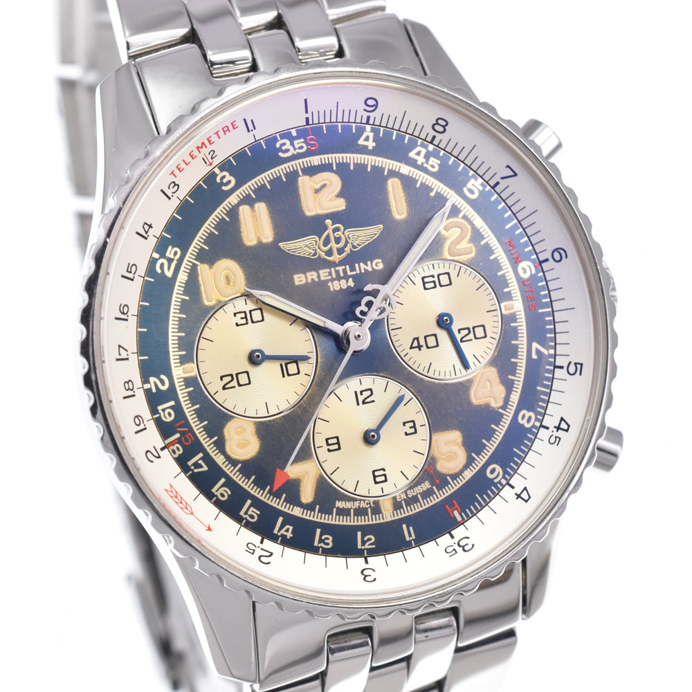 BREITLING Navitimer 92 A30022 Chronograph blue Dial Automatic Men's
 Watch N#148590