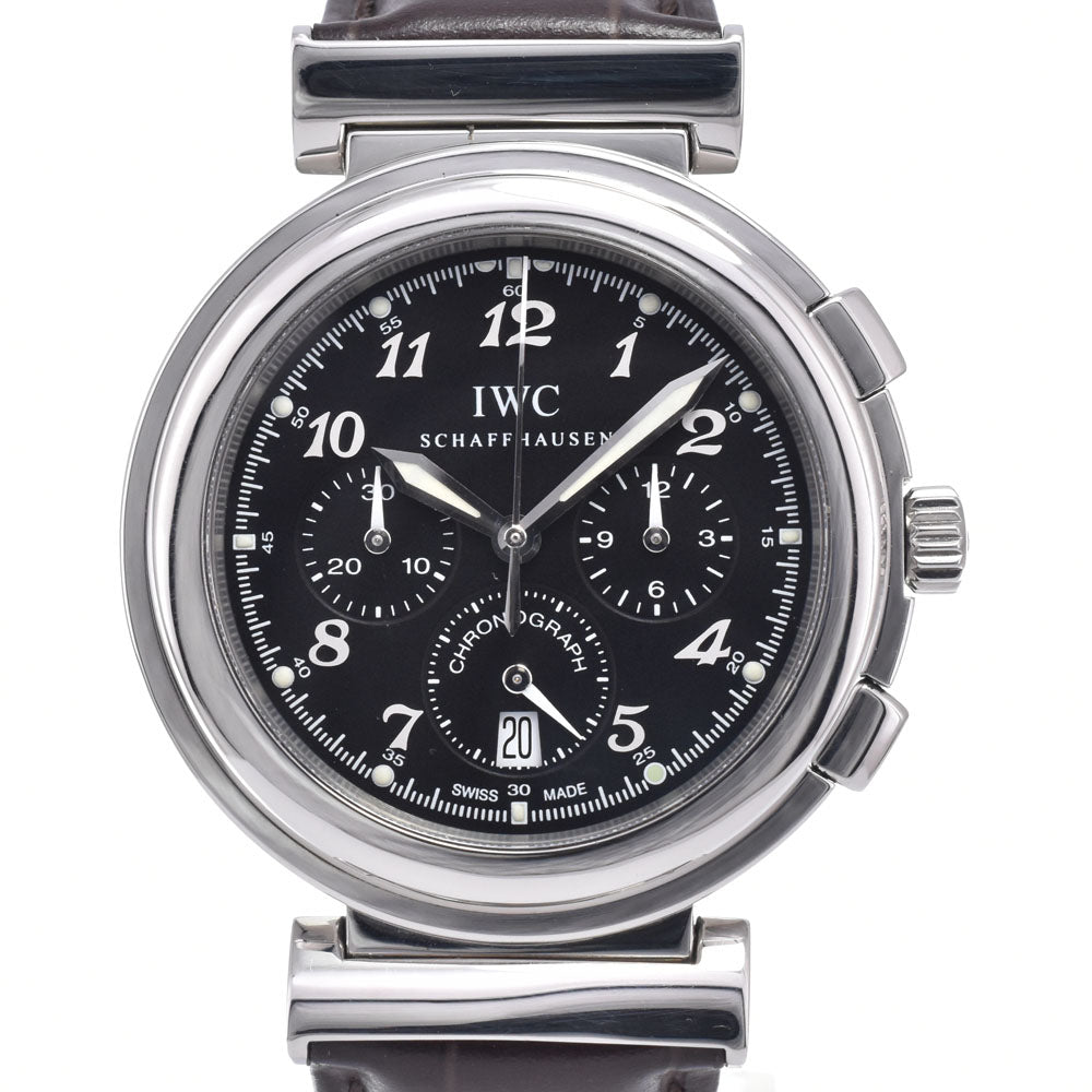 IWC SCHAFFHAUSEN Da Vinci IW372810 Chronograph Date black Dial Quartz Men's
 Watch R#148591