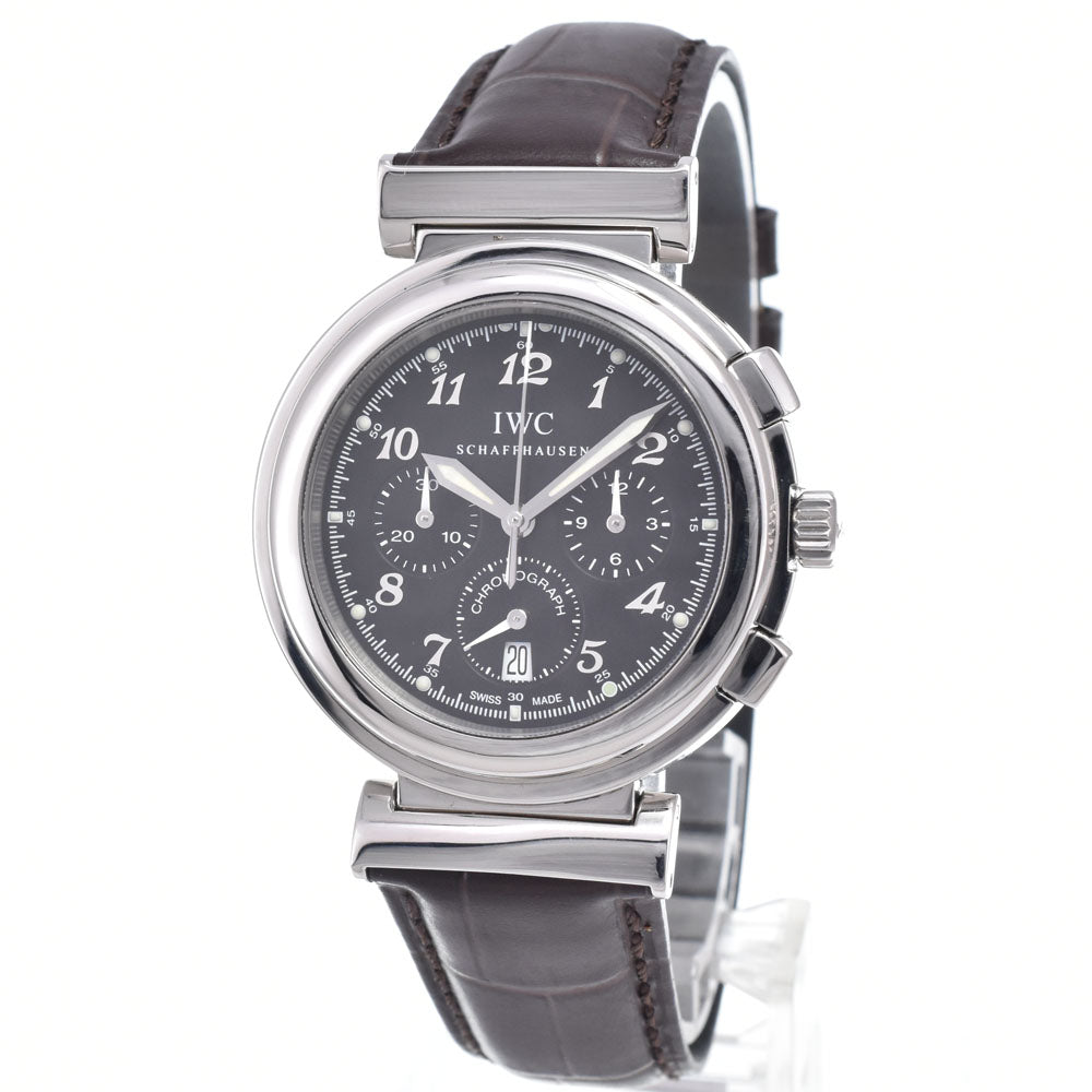 IWC SCHAFFHAUSEN Da Vinci IW372810 Chronograph Date black Dial Quartz Men's
 Watch R#148591