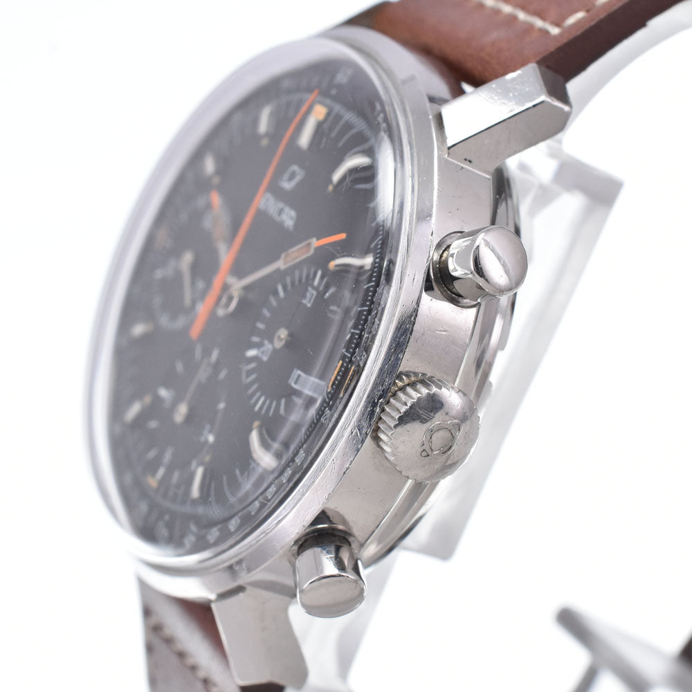 ENICAR 072-01-01/2303 vintage Cal. Valjoux 72 black Dial Hand Winding Men's
 Watch N#148593