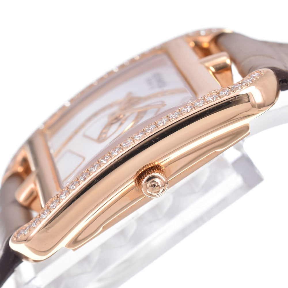 with paper HERMES Cape Cod CC1.371c diamond white Dial Quartz Ladies
 Watch M#148594