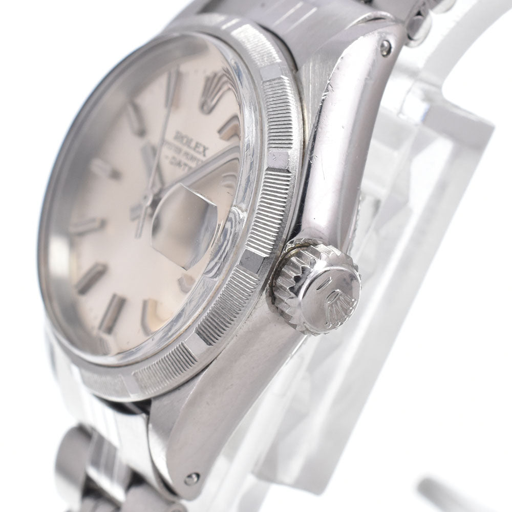 ROLEX Oyster Perpetual Date 6919 vintage Cal.2030 Silver Dial Automatic Ladies
 Watch R#148596