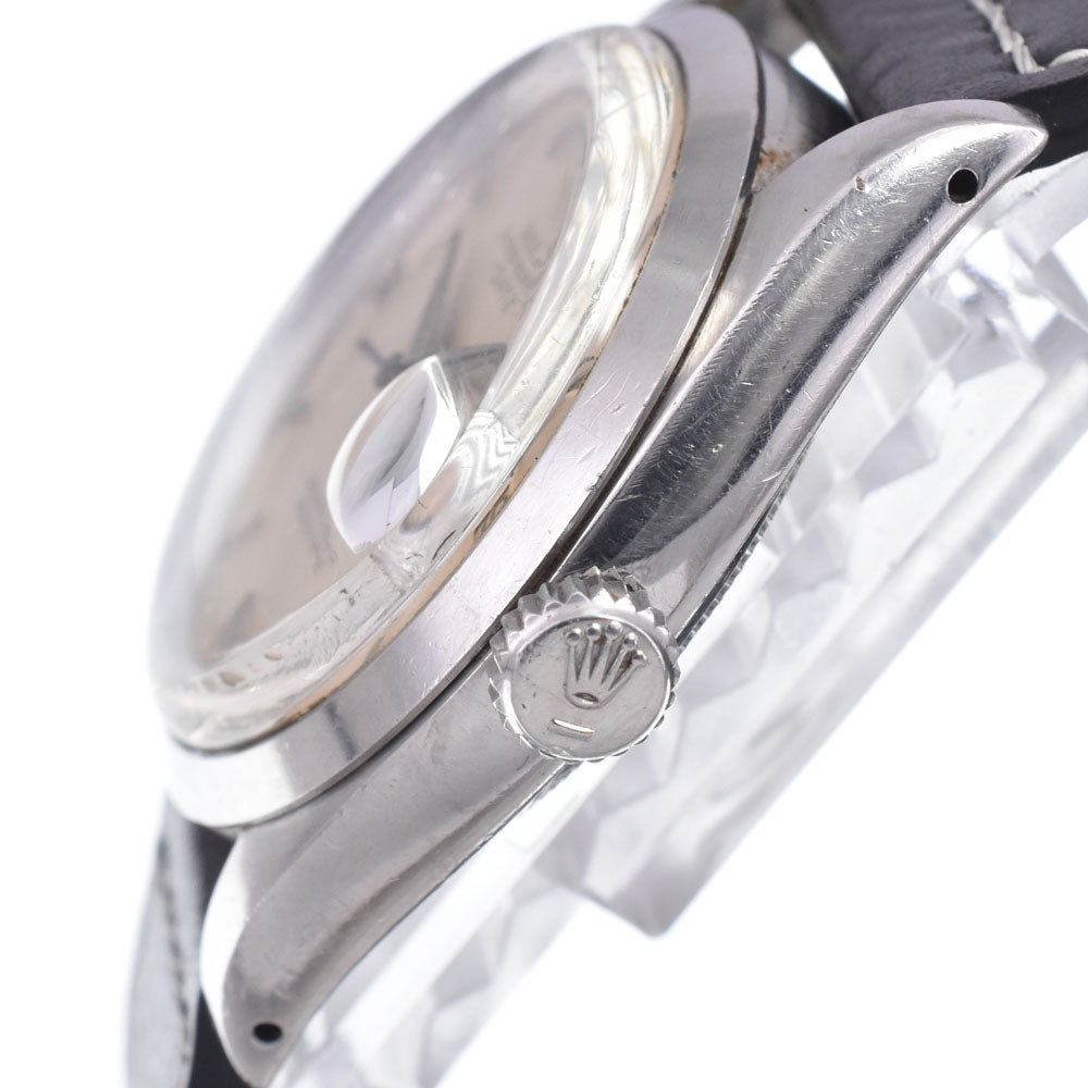 ROLEX Oyster perpetual date 1500 vintage Cal.1560 Butterfly rotor Silver Dial Automatic Men's
 Watch Q#148597