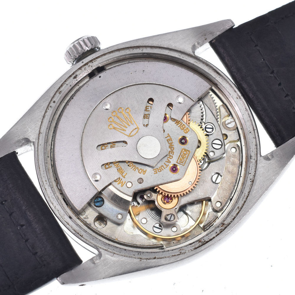 ROLEX Oyster perpetual date 1500 vintage Cal.1560 Butterfly rotor Silver Dial Automatic Men's
 Watch Q#148597