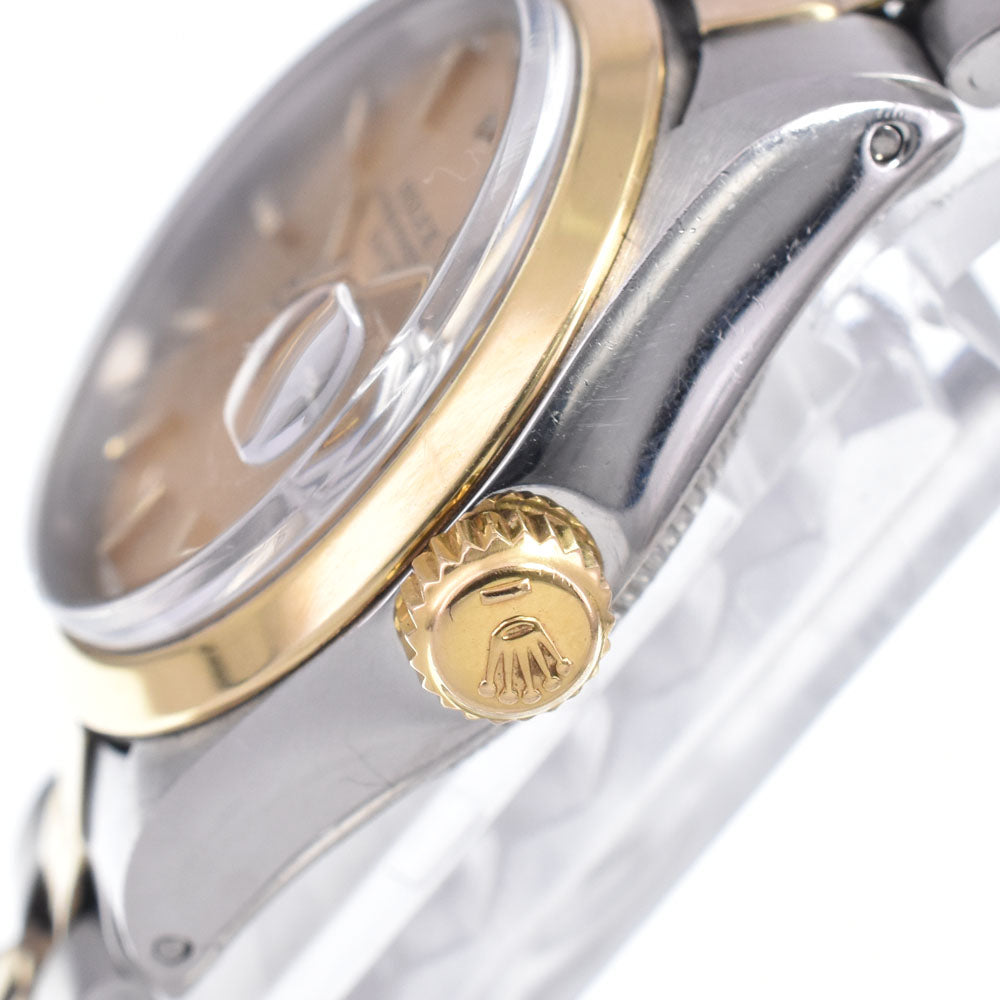 ROLEX Oyster Perpetual Date 6916 Cal.2030 gold Dial Automatic Ladies
 Watch O#148598