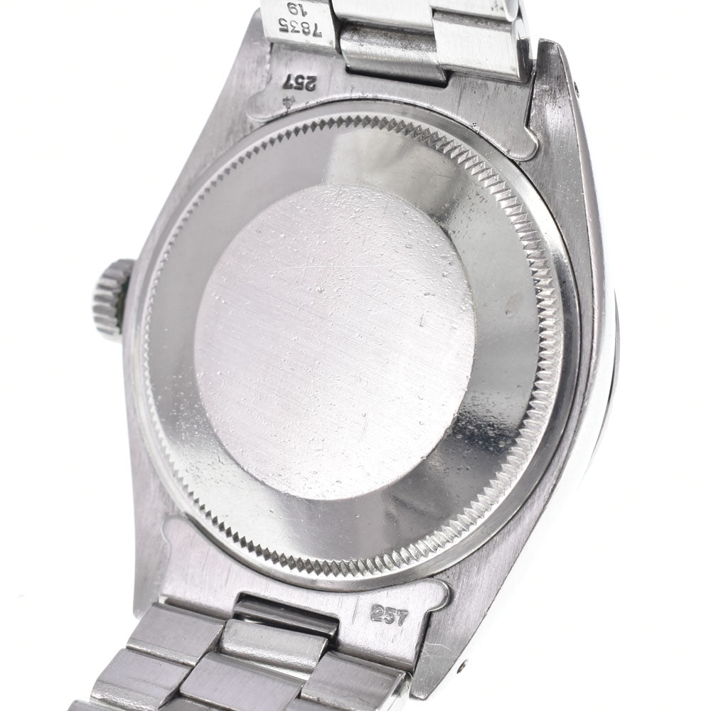 with paper ROLEX Oyster perpetual date 1500 vintage Cal.1570 Silver Dial Automatic Men's
 Watch A#148601