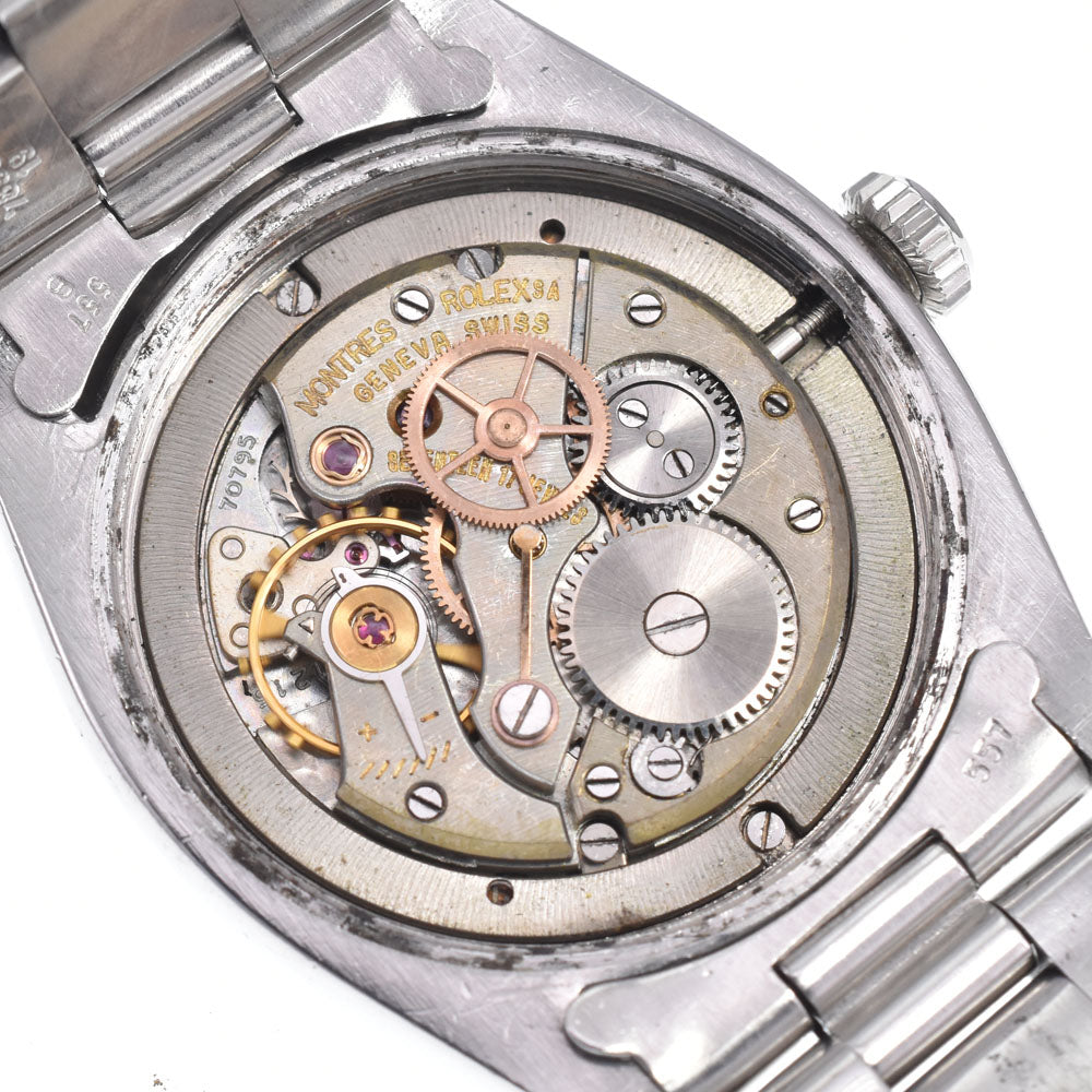 ROLEX Oyster Date Precision 6694 vintage Cal.1225 Silver Dial Hand Winding Men's
 Watch E#148602