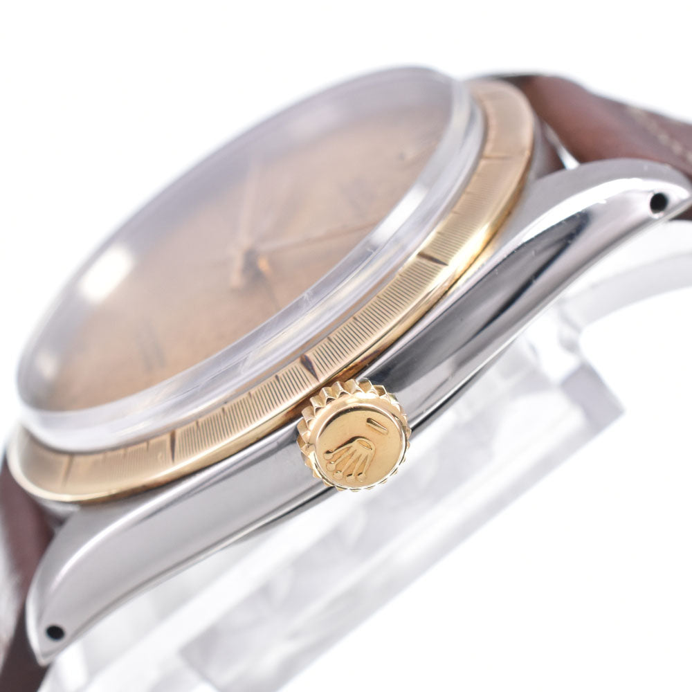 ROLEX Oyster Perpetual Zephyr 1008 vintage Cal.1560 gold Dial Automatic Men's
 Watch P#148603