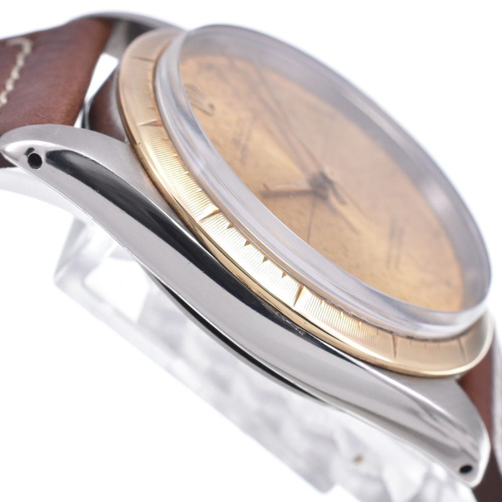 ROLEX Oyster Perpetual Zephyr 1008 vintage Cal.1560 gold Dial Automatic Men's
 Watch P#148603