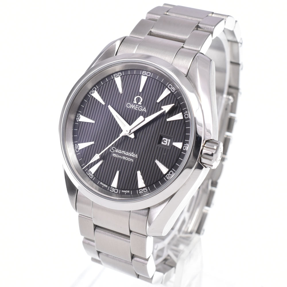 OMEGA Seamaster Aqua Terra 231.10.39.61.06.001 Date black Dial Quartz Men's
 Watch B#148605