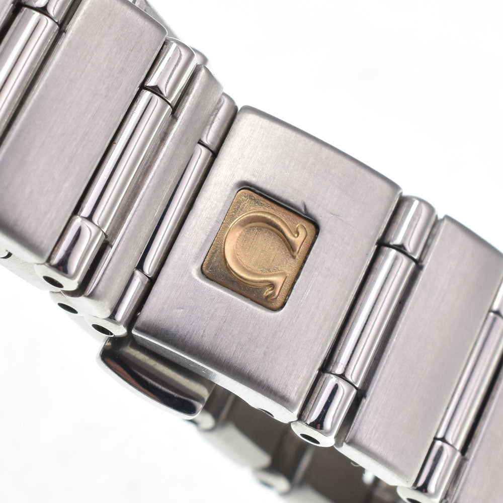 OMEGA Constellation mini bezel diamond 1460.75 12P diamond White shell Dial Quartz Ladies
 Watch N#148607