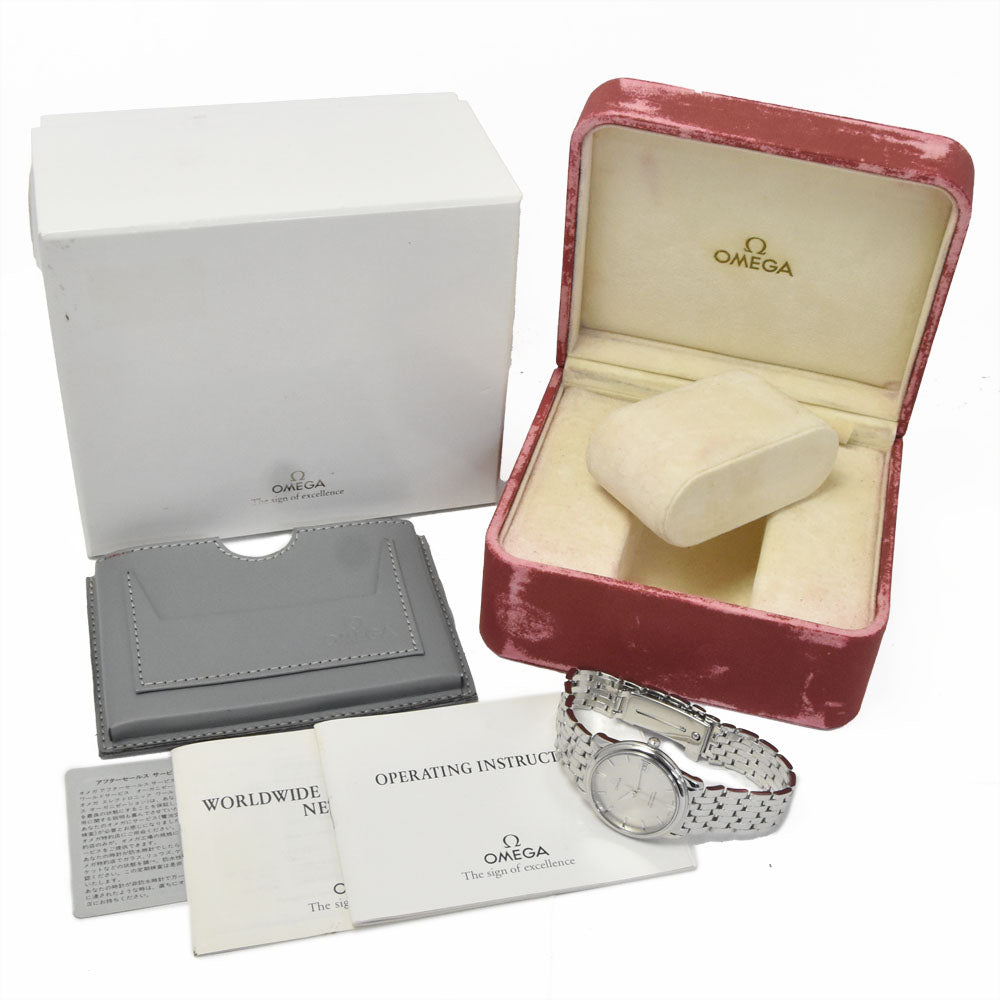 OMEGA De Ville Prestige 4500.31 Date Silver Dial Automatic Men's
 Watch A#148612