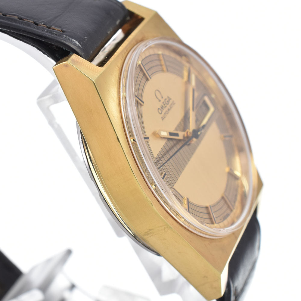 OMEGA 166.0141 vintage Cal.752 gold Dial Automatic Men's
 Watch N#148614