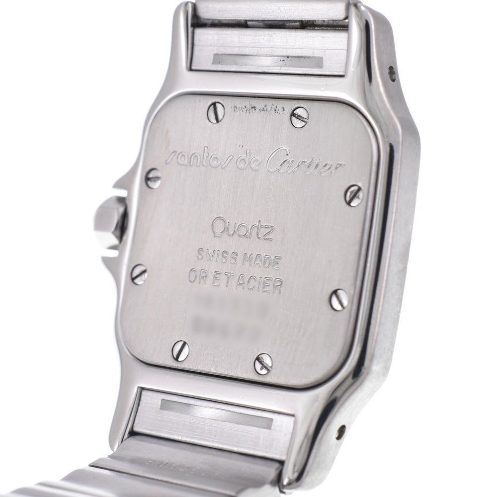 CARTIER Santos Galve SM W20012C4 Stainless Steel/K18YG Ivory Dial Quartz Ladies
 Watch R#148615