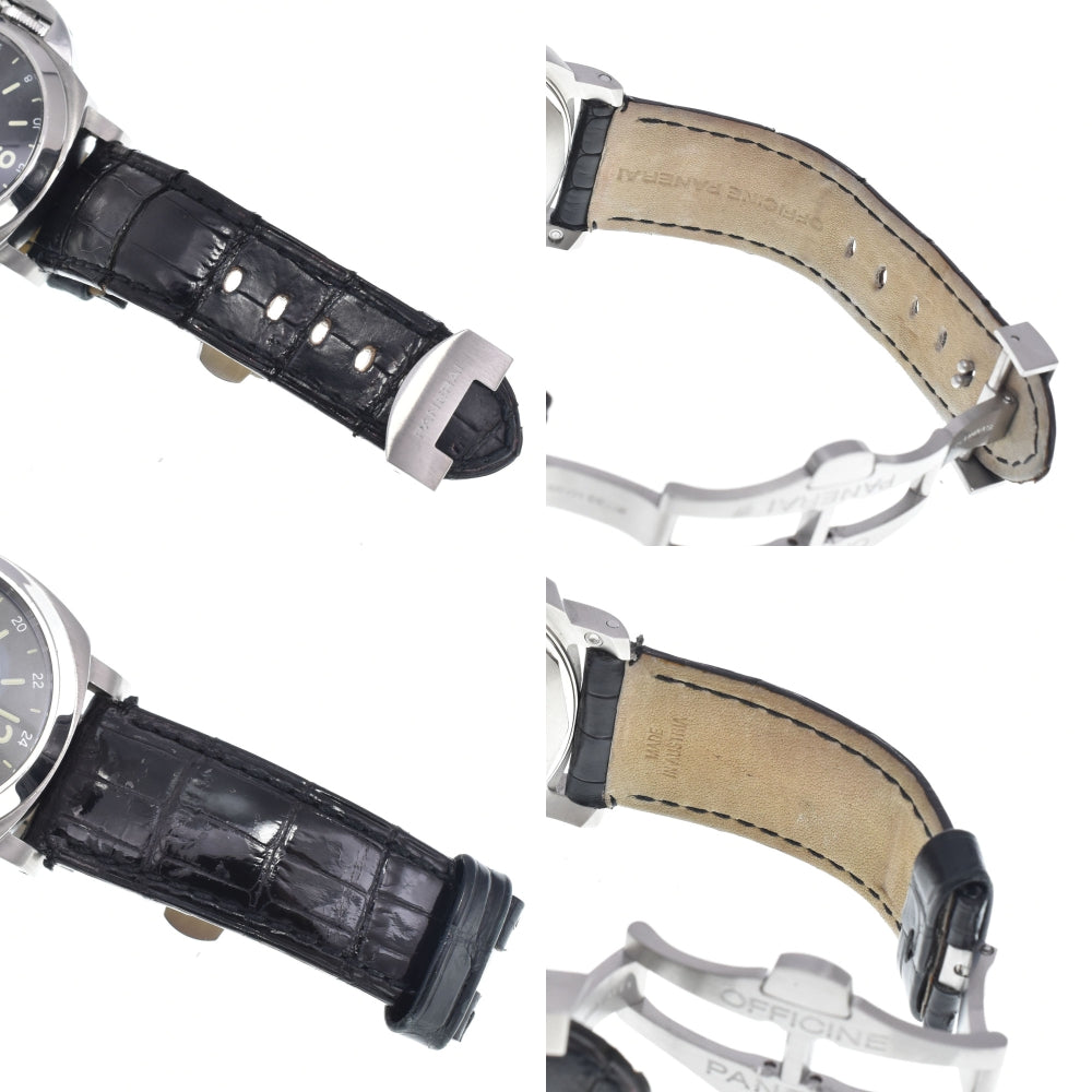 with paper PANERAI Luminor Marina PAM00244 Date black Dial Automatic Men's
 Watch N#148616