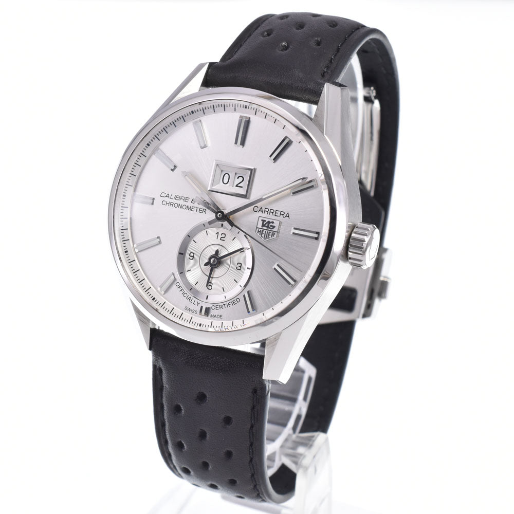 TAG HEUER Carrera WAR5011 GMT caliber 8 Silver Dial Automatic Men's
 Watch O#148617