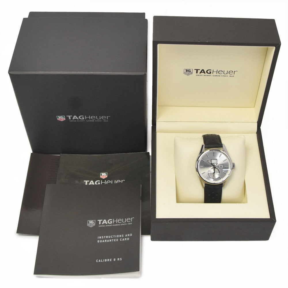 TAG HEUER Carrera WAR5011 GMT caliber 8 Silver Dial Automatic Men's
 Watch O#148617
