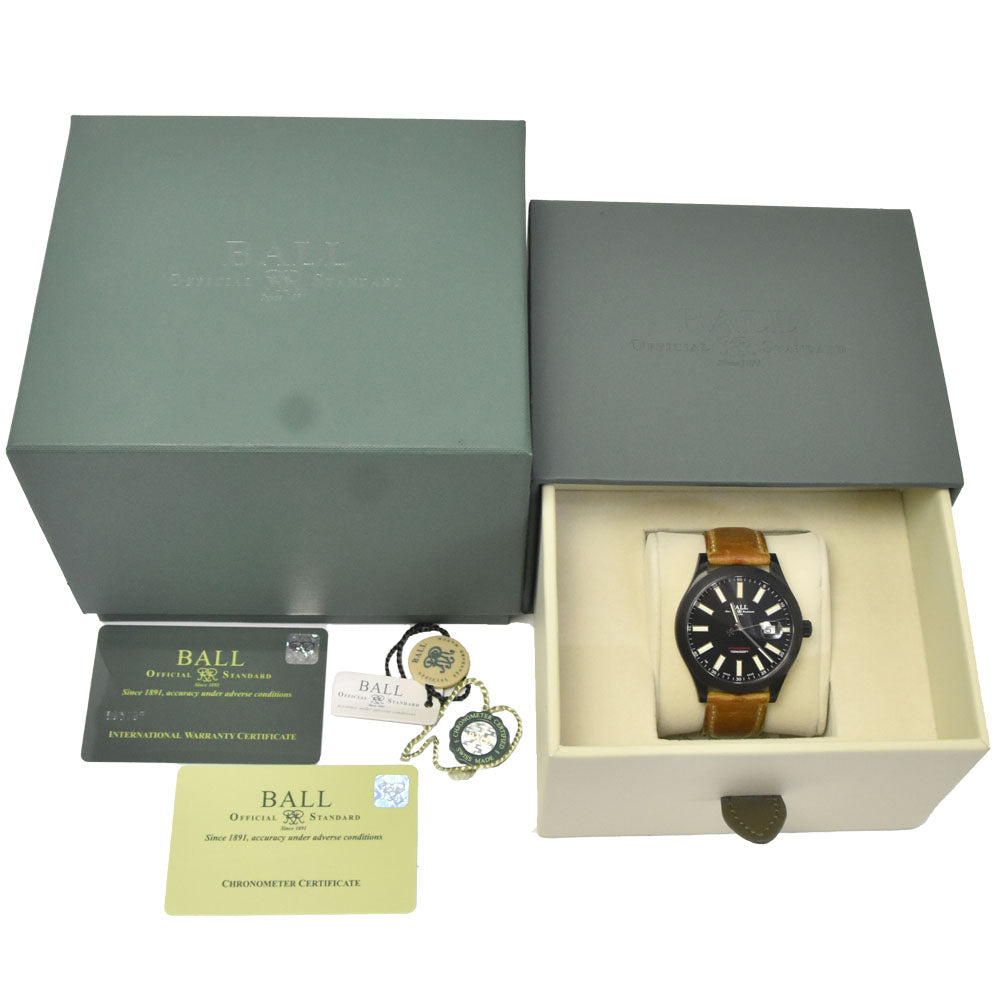 with paper BALLWATCH Engineer II Green Beret NM2028C-L4CJ-BK black Dial Automatic Men's
 Watch M#148619